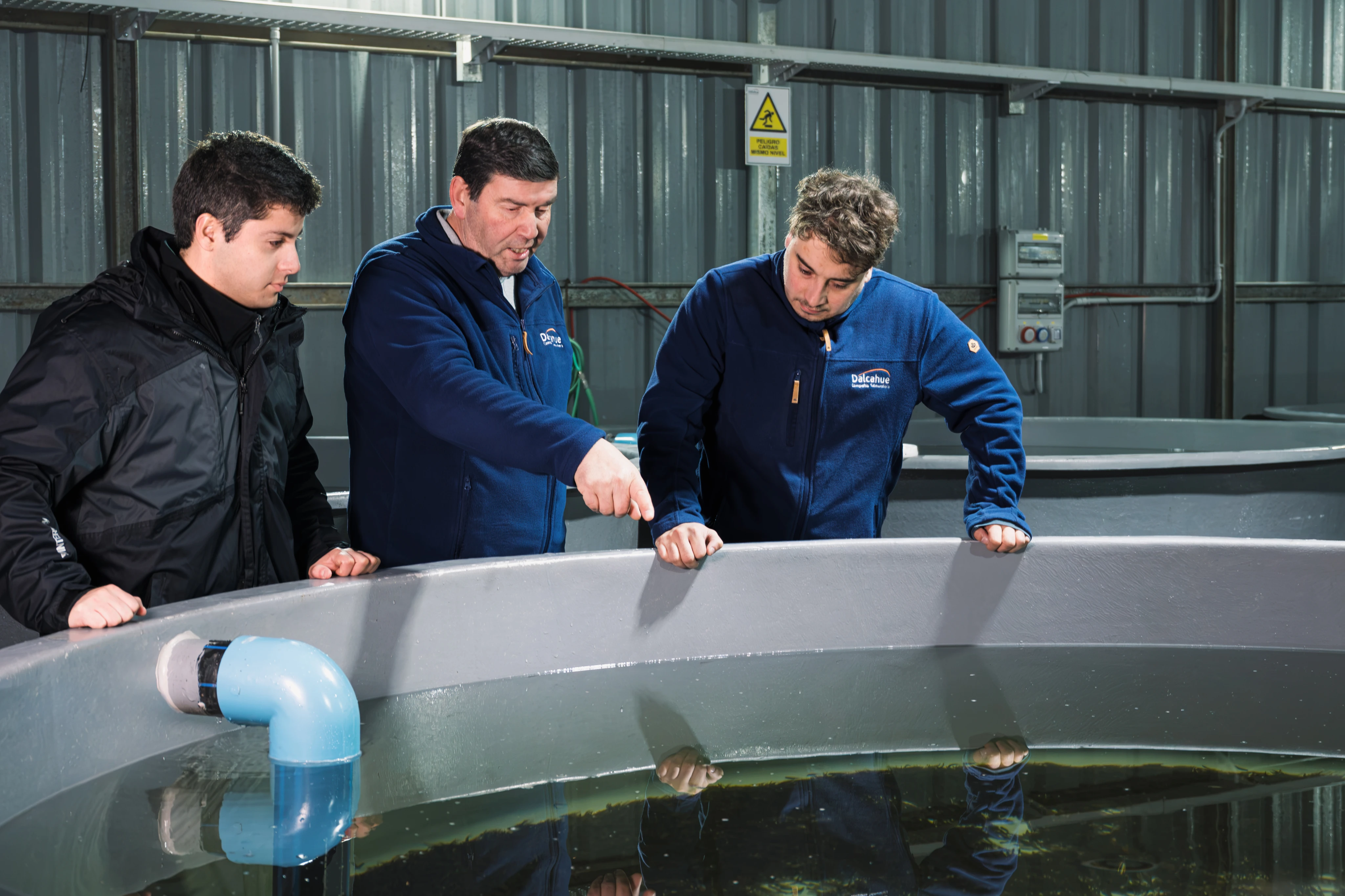 Salmon handling in the laboratory